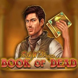 Book of Dead online game logo by Play'n GO on slotticasino.fi