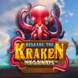 Release the Kraken Megaways logo by Pragmatic Play at slotti casino