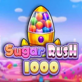 Sugar Rush 1000 slot logo by Pragmatic Play at slotti casino
